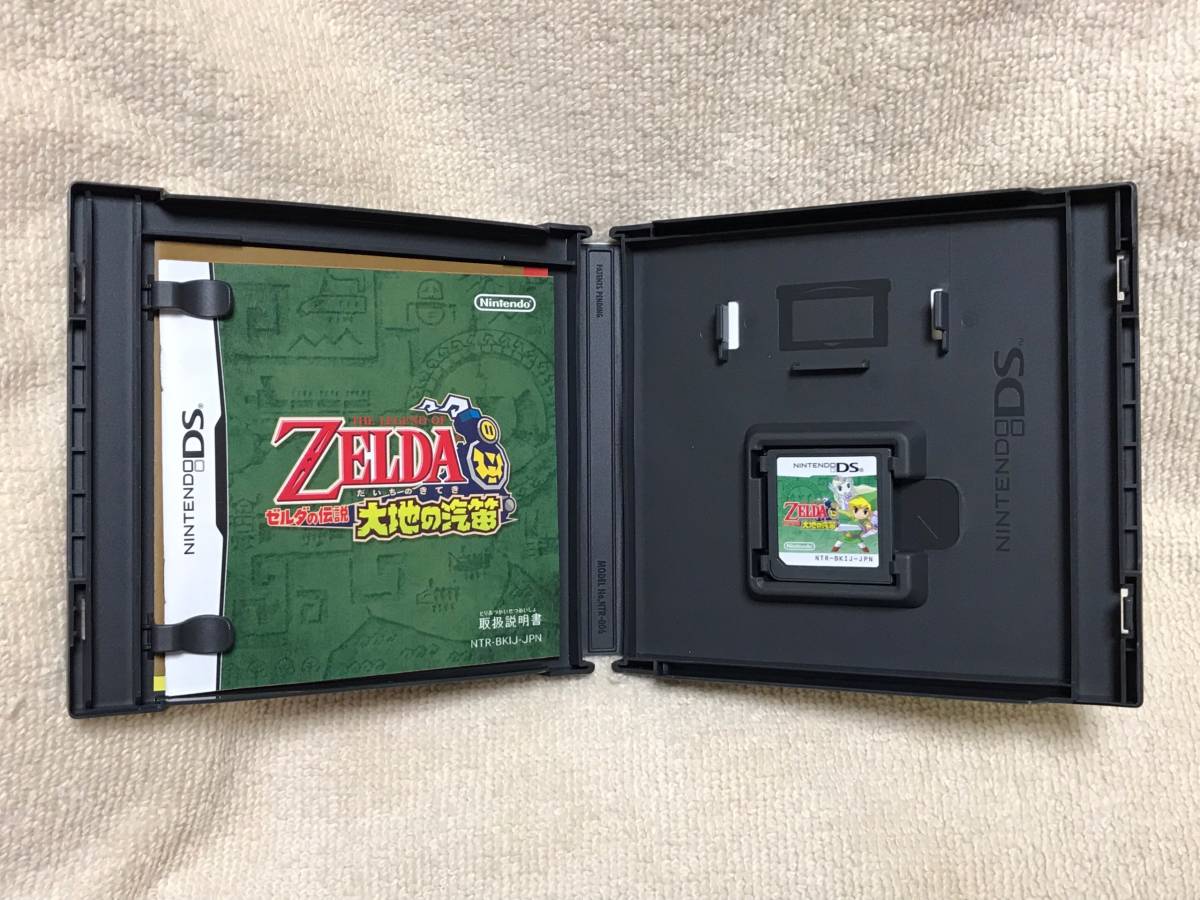 【送料無料】 ゼルダの伝説 大地の汽笛　ニンテンドーDS　ZELDA 任天堂　Nintendo　NDS_画像2