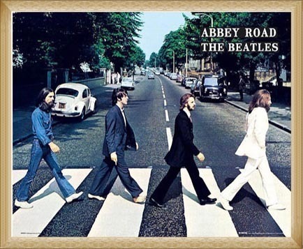 ビートルズ Abbey Road（イアン マクミラン） 額装品