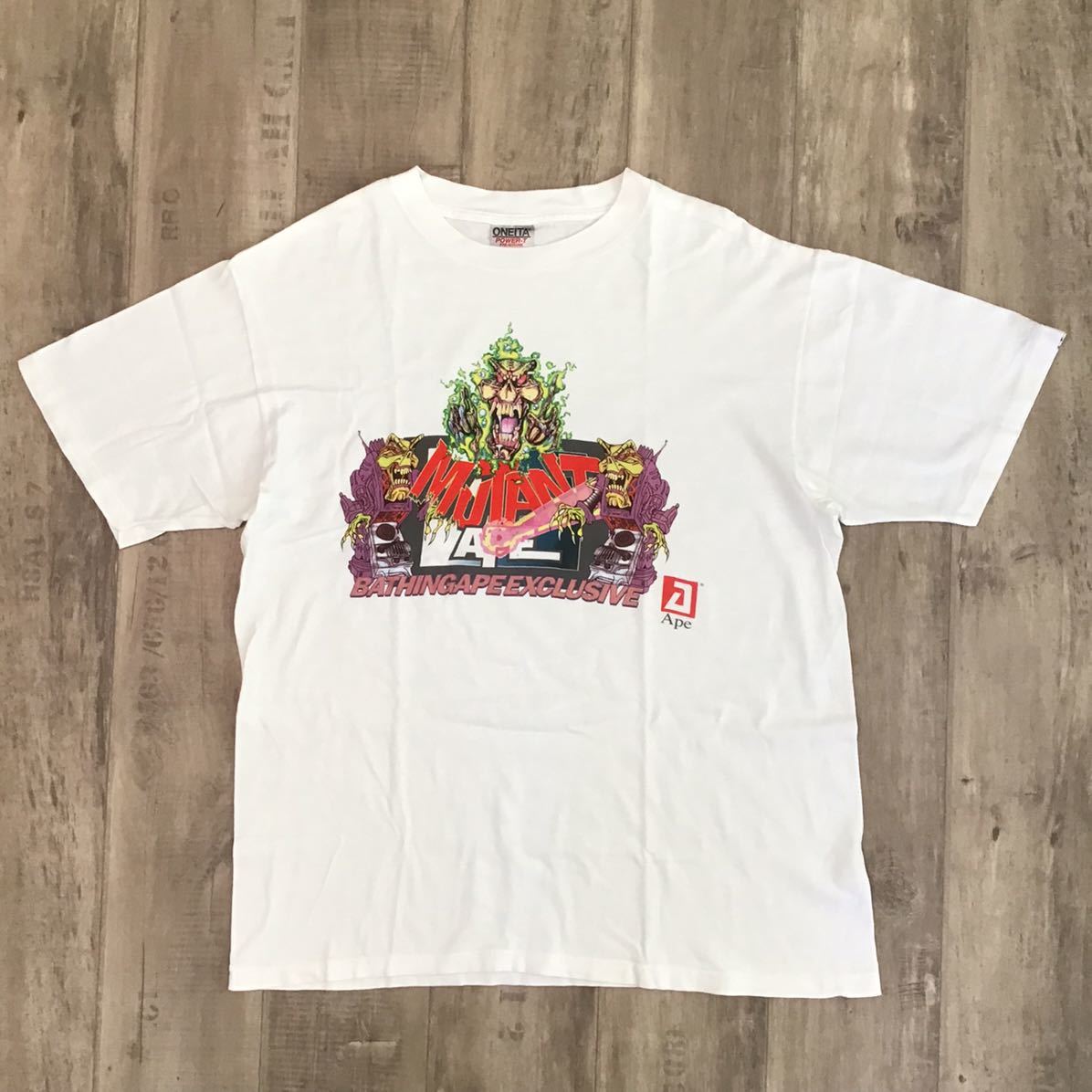 ☆激レア☆ 初期 oneita ボディ MUTANT APE Tシャツ Lサイズ a bathing