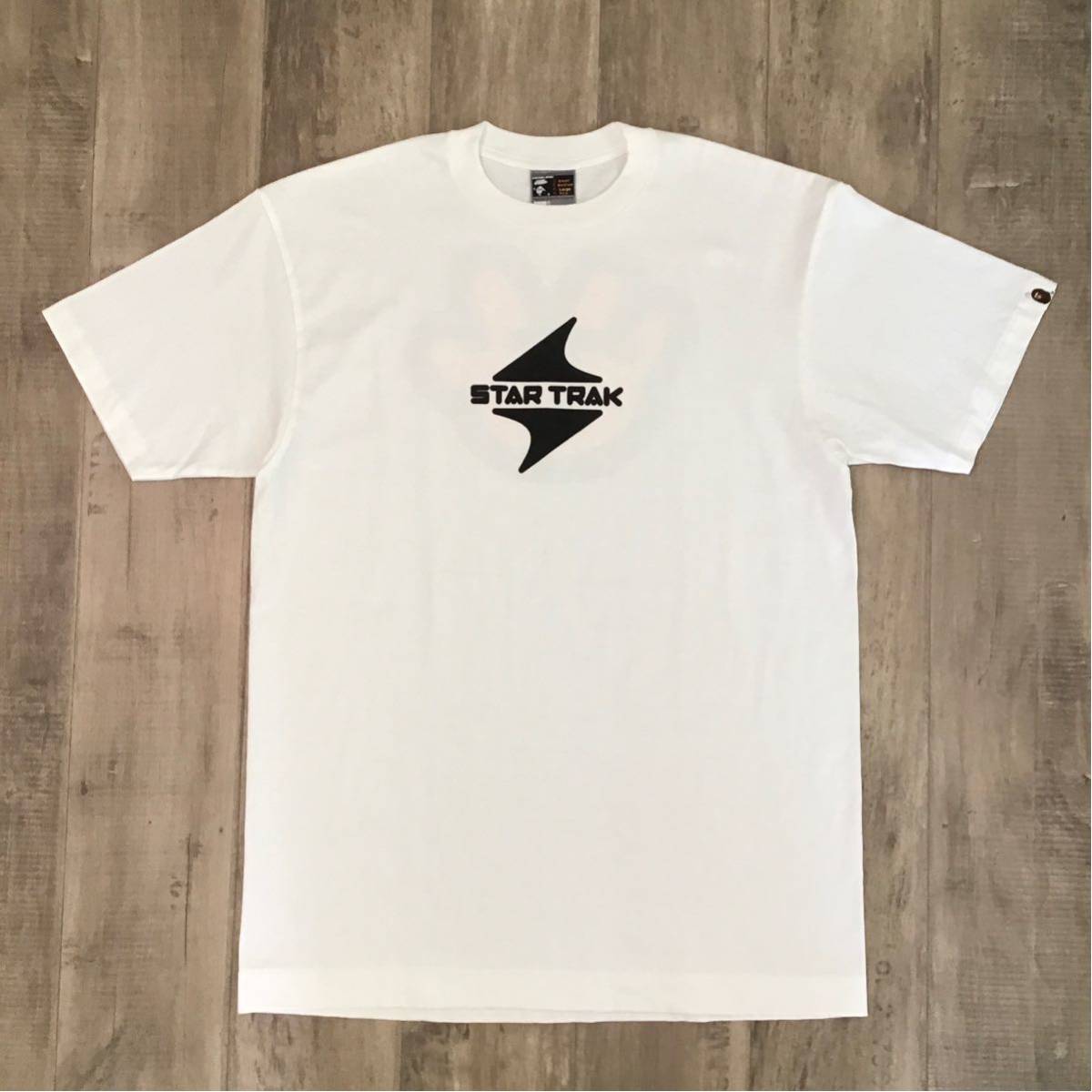 ★激レア★ star trak logo Tシャツ Lサイズ a bathing ape bape N.E.R.D NEPTUNES NERD pharrell ベイプ エイプ nigo 624f_画像2