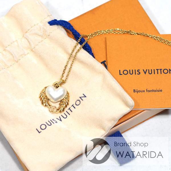 ルイヴィトン Louis Vuitton ネックレス コリエ・クール エンジェル
