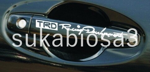 XO004:TRD стикер Toyota дверь стикер дверь 4 листов 