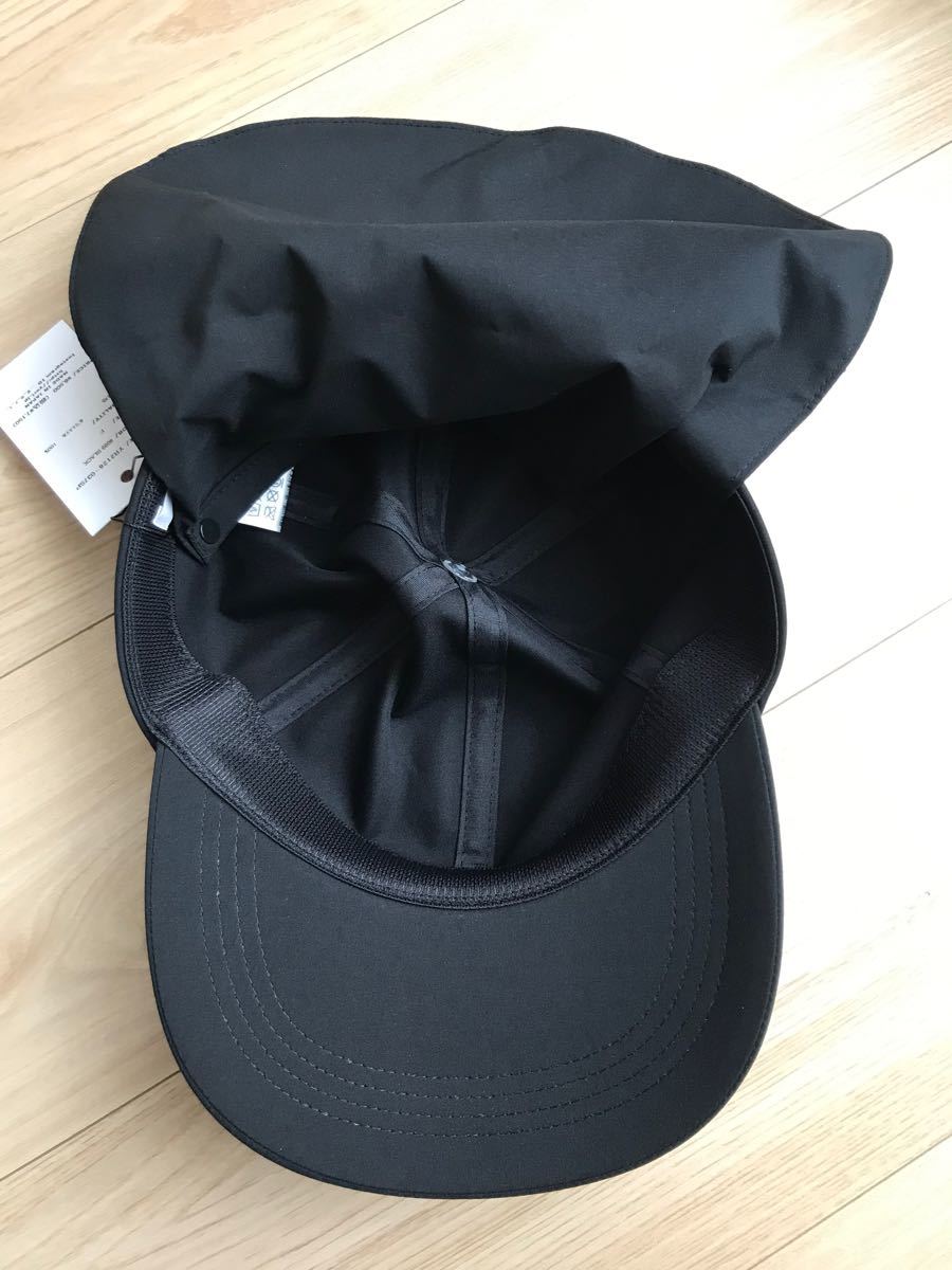 PayPayフリマ｜yori ヨリ サンブロック付キャップ ブラック 帽子 スイムキャップ 水着 黒