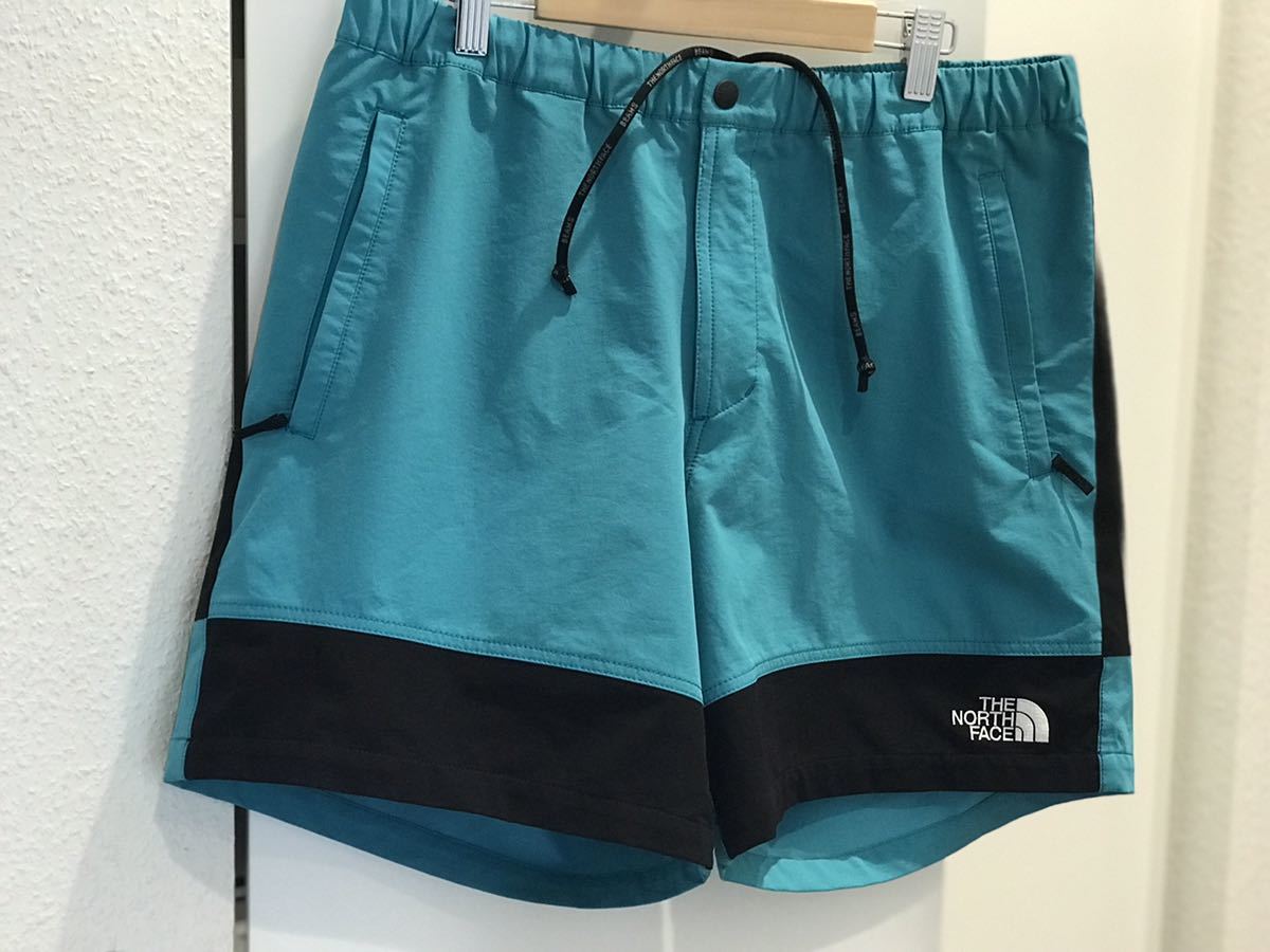 ノースフェイス BEAMS 別注 OUTDOOR UTILITY SHORT ブルー XLサイズ