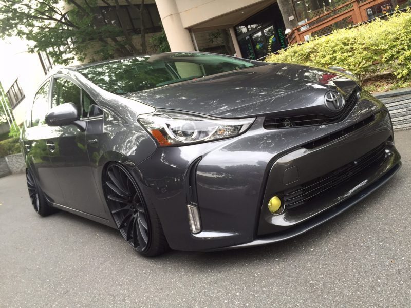 レクソン プリウス アルファ ZVW40/41 後期 フロントリップスポイラー