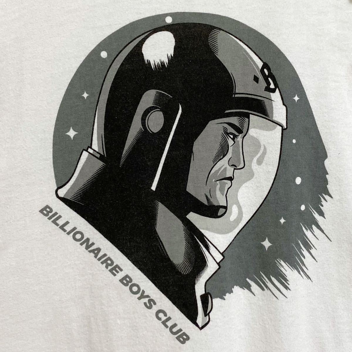 [ снят с производства ] Billionaire Boys Club космонавт Logo футболка мужской M белый BBC BILLIONAIRE BOYS CLUB белый fareruNIGO cut and sewn 