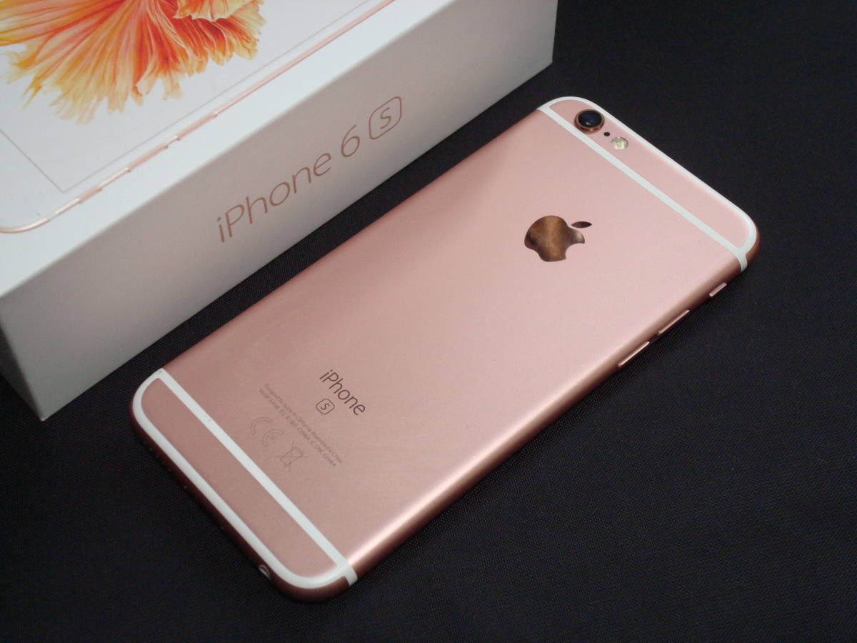 iPhone 6S 国内SIMフリー 32GB iOS14.7.1 バッテリ最大容量 85% 美品 _画像9