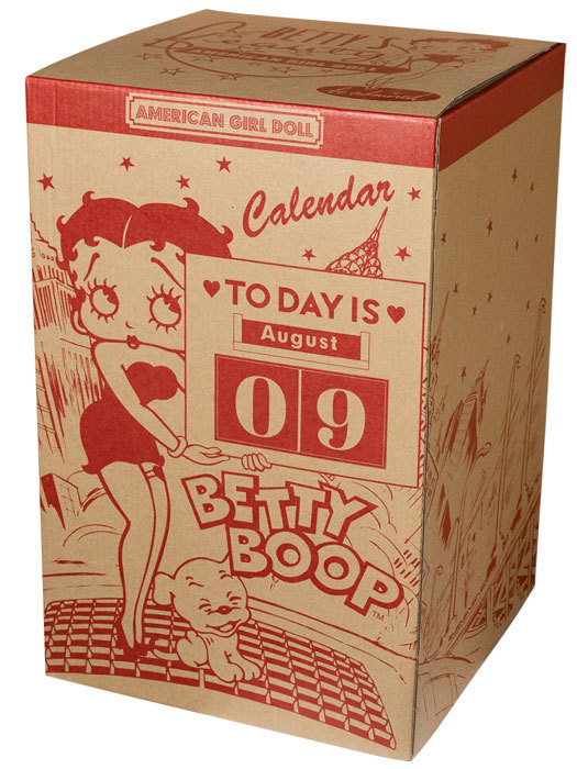 ベティちゃん BettyBoop フィギュア Ｈ38cm (トゥデイ) 日付表示 カレンダー レジン かわいい 大きい 西海岸風 インテリア アメリカン雑貨_画像10