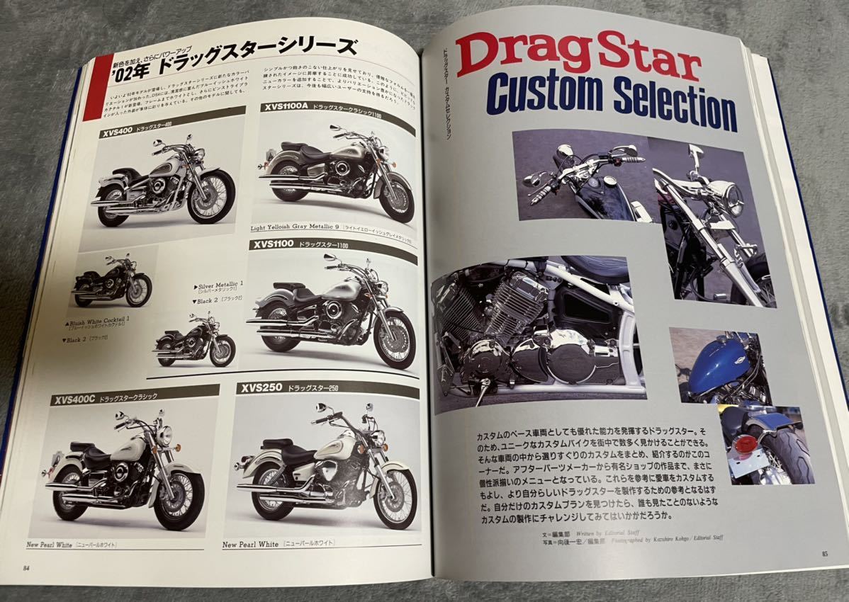 希少 YAMAHA ヤマハドラッグスター ファイル Drug Star アメリカン カスタム サービスマニュアル 旧車 パーツ 整備書 すべて レブ_画像7