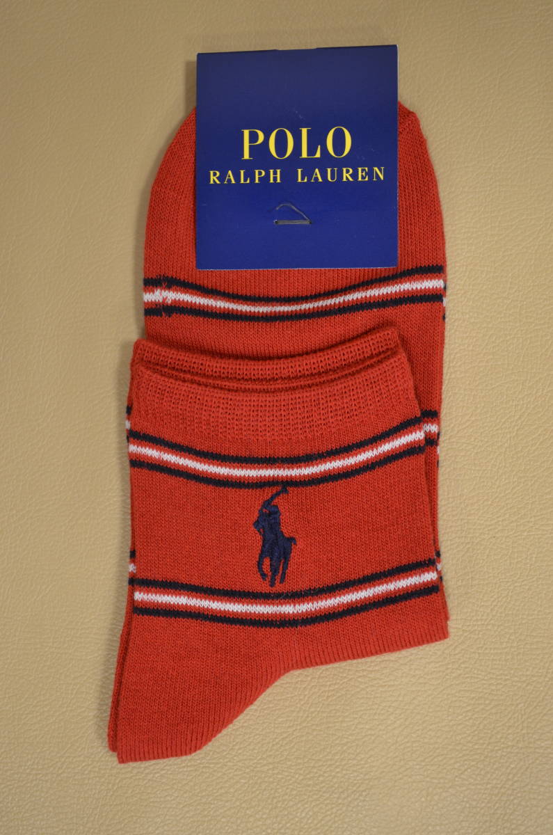 新品　未使用　タグ付き 女性　POLO RALPH LAUREN　 ポロラルフローレン　ソックス　送料無料_画像1