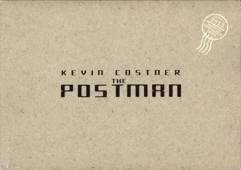 映画パンフレット 「ポストマン」 ケヴィン・コスナー ウィル・パットン ラレンズ・テイト 1998年の画像1