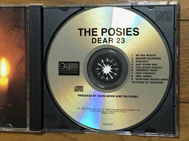 The Posies / Dear 23 ギターポップ 名盤 輸入盤 (品番:24305-2) 廃盤CD Ken Stringfellow / Jon Auer / Teenage Fanclub / Velvet Crush_画像5