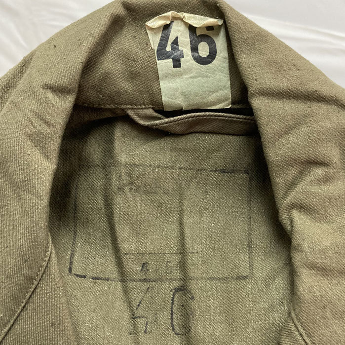 【送料無料】フランス軍 ビンテージ M-47 フィールドジャケット 前期型後期（USED ミリタリー）サイズ表記26　F24VU_画像8