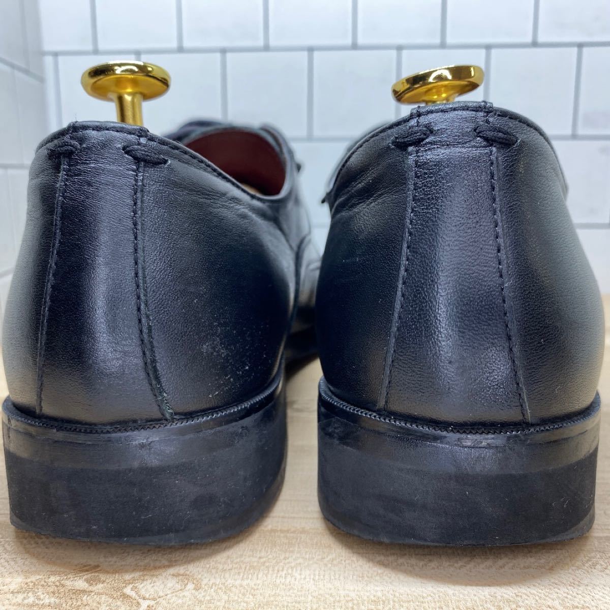 h.n hiromichi nakano 革靴　黒　25.5cm  ビジネス　メンズ　ブラック