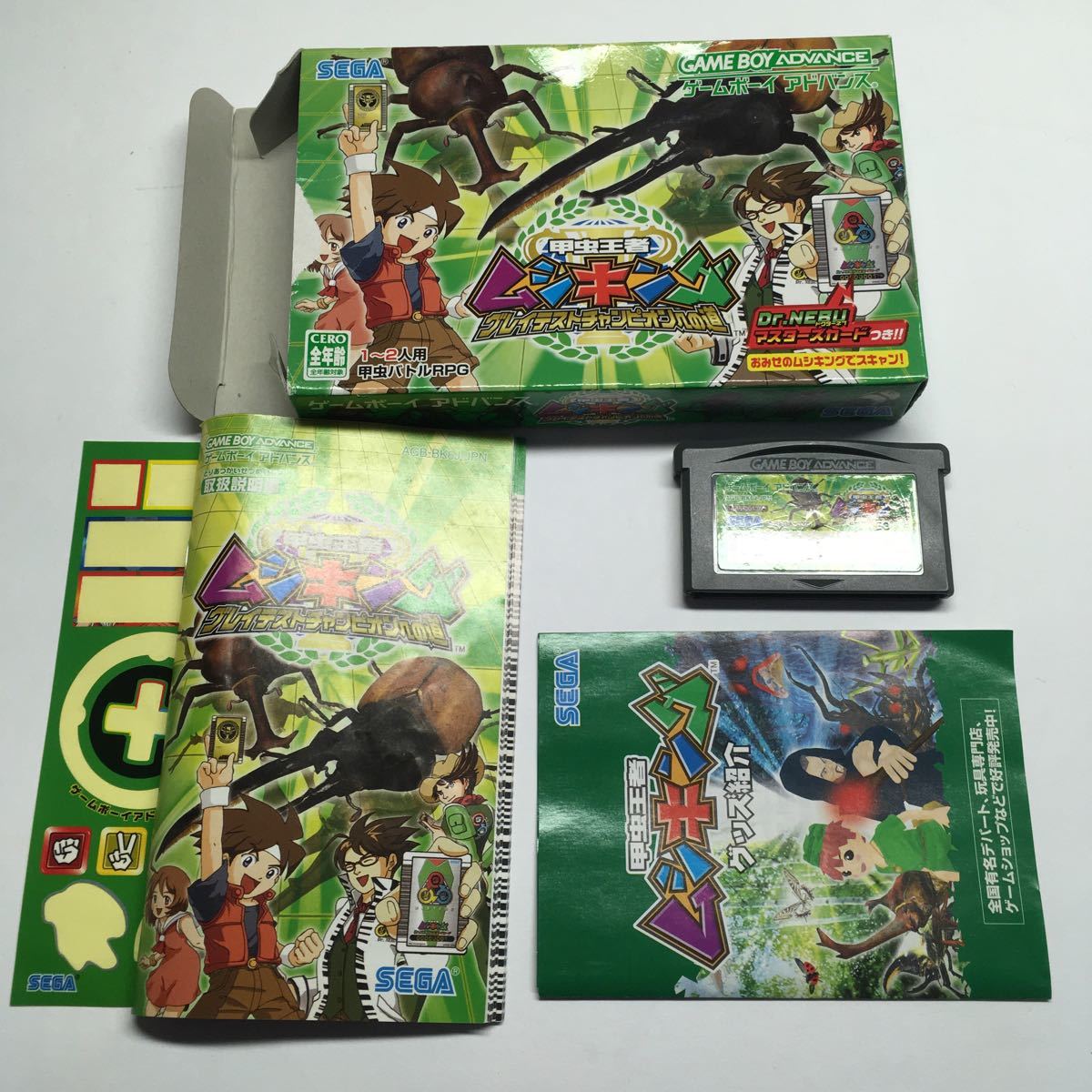 ゲームボーイアドバンス ソフト 甲虫王者ムシキング グレイ ゲームボーイアドバンス ソフト 甲虫王者ムシキング グレイ