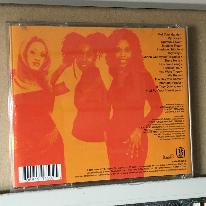 Trin-i-tee 5:7「Spiritual Love」 ＊ニューオリンズで結成された女性ゴスペル・グループの2ndアルバム　＊R. Kellyが1曲プロデュース_画像2