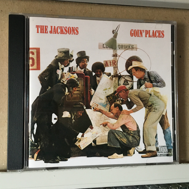 THE JACKSONS「GOIN' PLACES」 ＊Jacksons名義2作目を飾った、Gamble & Huffプロデュースの1977年リリース作　＊輸入盤_画像1