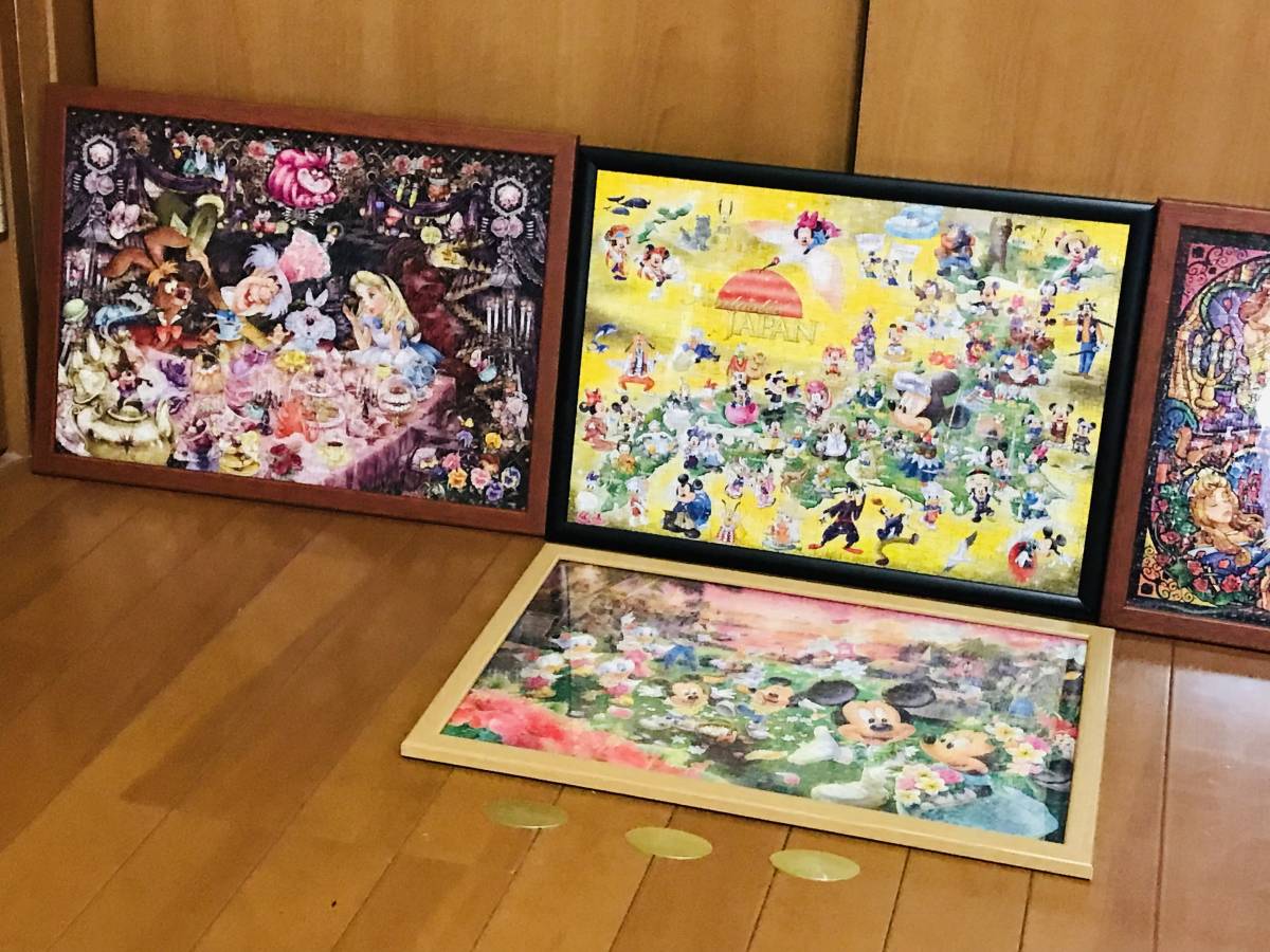 ★ ディズニージグソーパズル　完成品 4個セット★_画像2