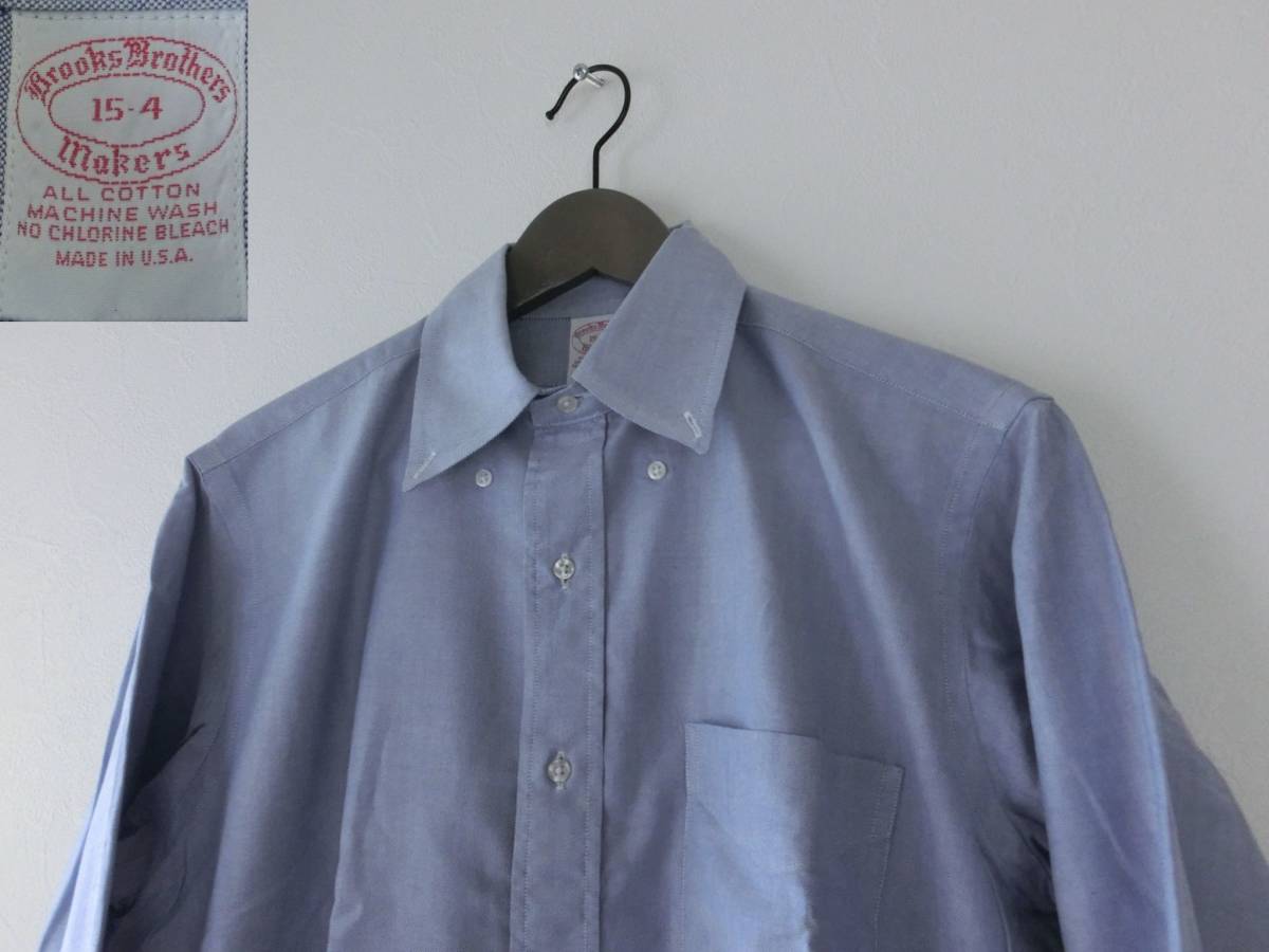90's USA製 Makers Brooks Brothers ブルックスブラザーズ B.Dシャツ