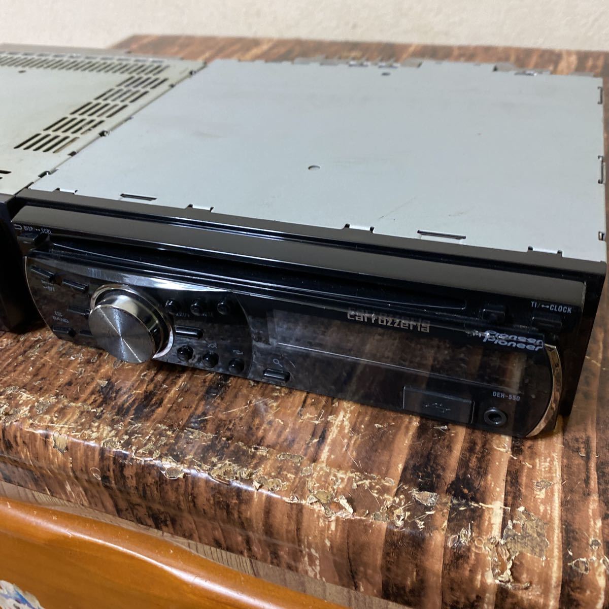 Carrozzeria CD player DEH-550 Carrozzeria MD player MEH-520 2 pcs. set operation not yet verification Junk 