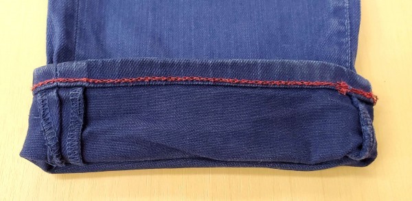 良品 TOMMY HILFIGER/トミーヒルフィガー HUDSON/ハドソン ストレッチデニム ジーンズ ブルー W32/L32表記 メンズ_画像4