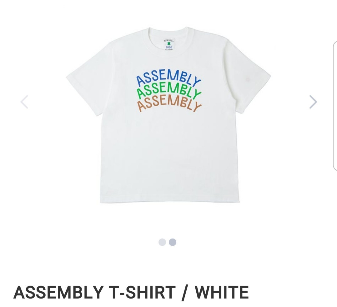 [星野源] ASSEMBLY  本人着用Tシャツ/フリンジタオル