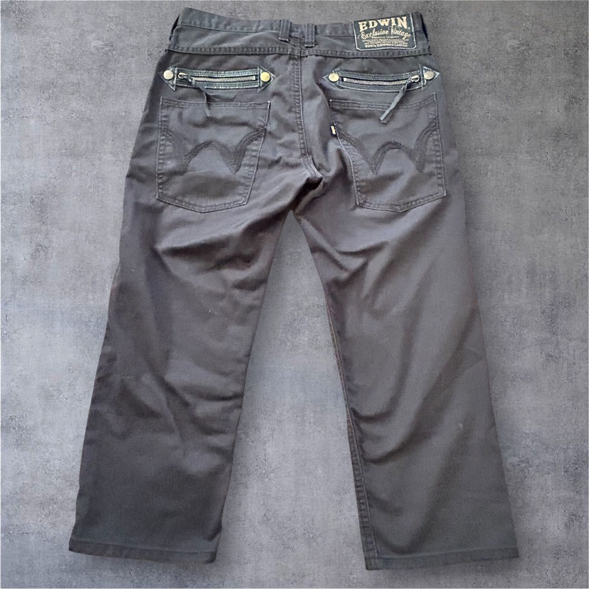 00s EDWIN white denim swag y2k ギミック ホワイト EDWIN Exclusive 