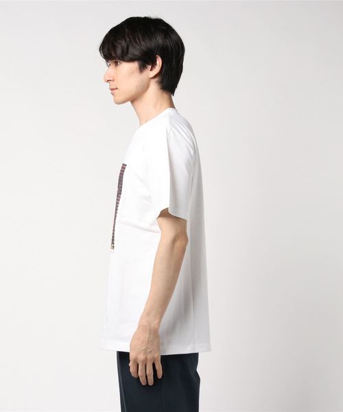 新品 送料無料 Sync.【KOSUKE KAWAMURA】TEE 'ALTERNATE' 河村康輔 Tシャツ 白 L グラフィック モード メディコムトイ_画像3