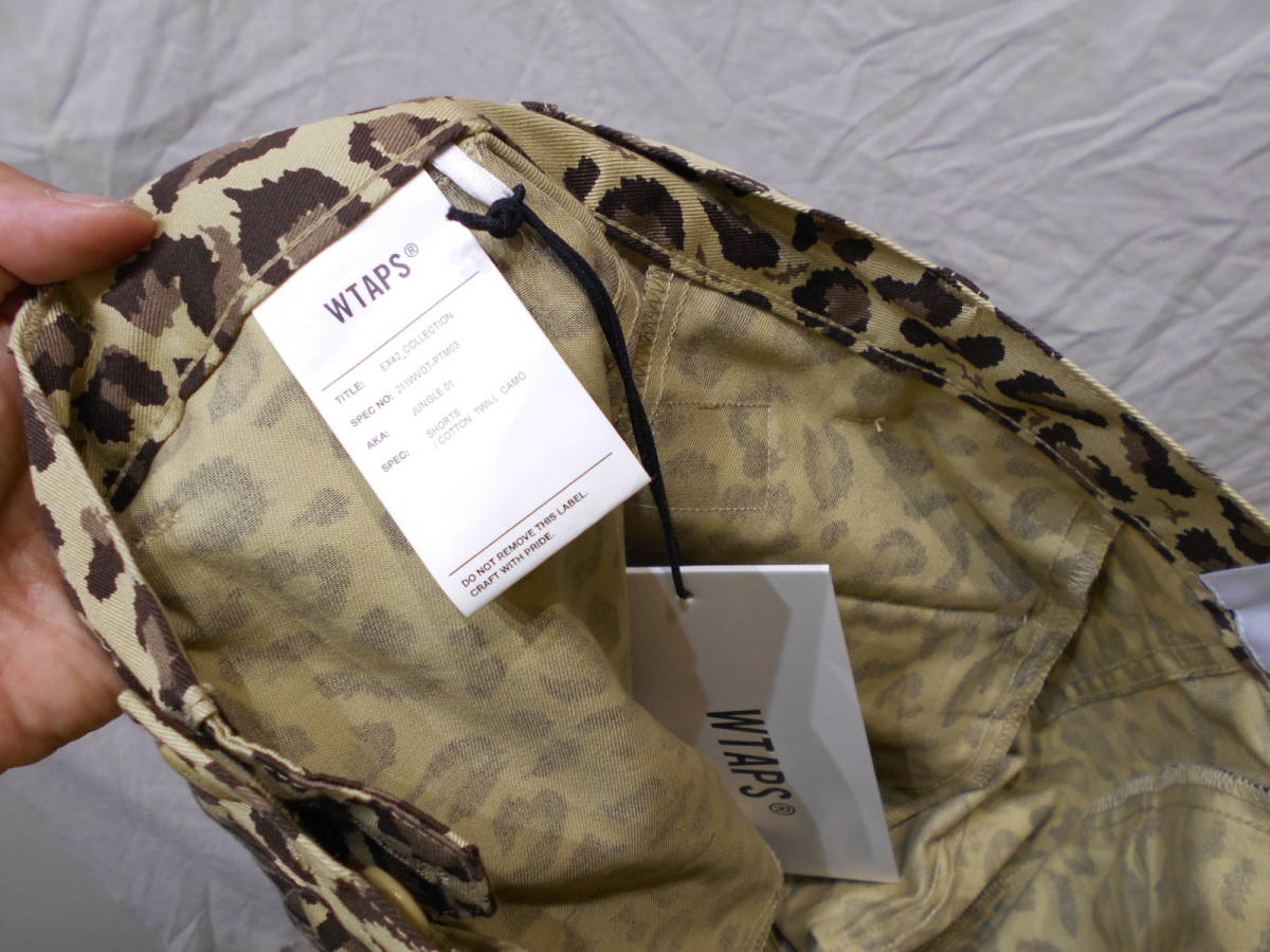 新品未使用】 21SS WTAPS JUNGLE 01 SHORTS / COTTON. TWILL. CAMO