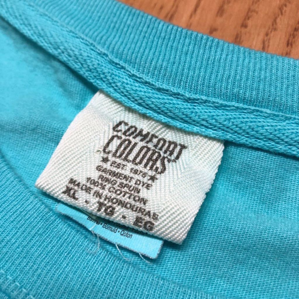 COMFORT COLORS/メンズXL 半袖Tシャツ トップス カットソー バックプリント CHARLESTON パームツリー アメカジ ストリート USA古着_画像6