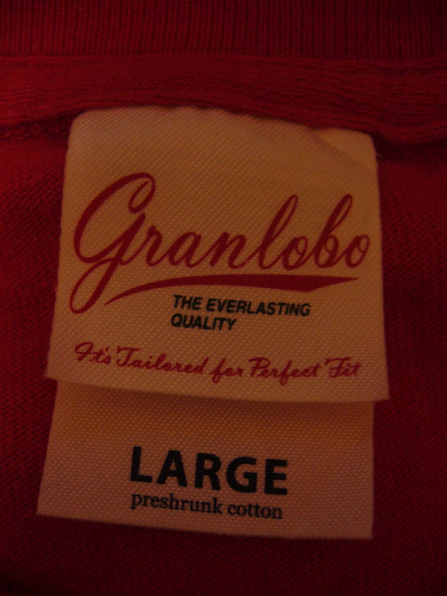 615-43♂♀：granlobo 　グランロボ　パロディ　いやしたい　T-シャツ　半袖　色.赤　size.L　ユニセックス　_画像3