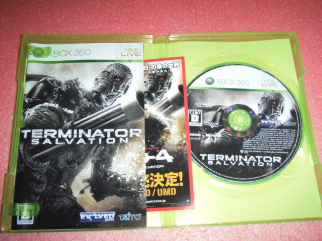 中古 XBOX360 TERMINATOR SALVATION ターミネーター サルベーション 動作保証 同梱可 _画像2