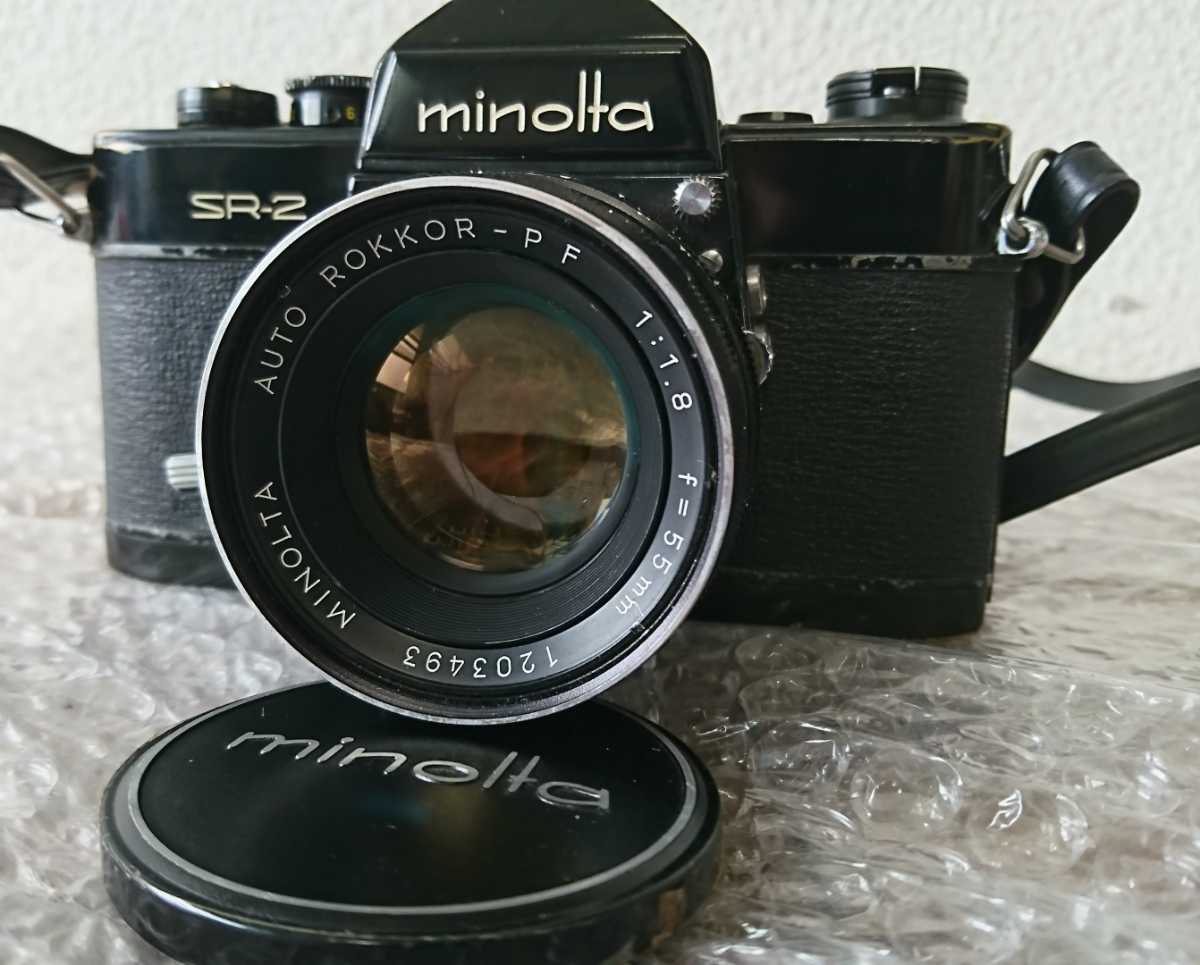 MINOLTA ミノルタ SR-2 ブラック black 希少 シャッターOK フィルムカメラ