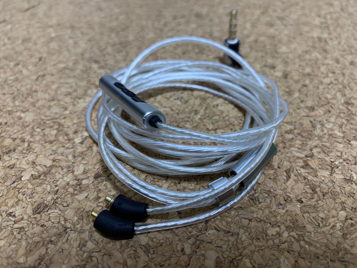 beyerdynamic XELENTO REMOTE 付属ケーブル 純正 ケーブル リモコン付 MMCX 3.5mm リケーブル