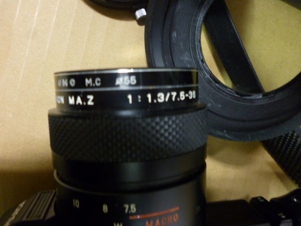 8mmフィルムカメラ/富士フィルム FUJICA Single-8 SOUND ZXM 500 FUJINON MA.Z　1：1.3/7.5-36　簡易チェック　ズーム回転〇　送料無料　_画像6