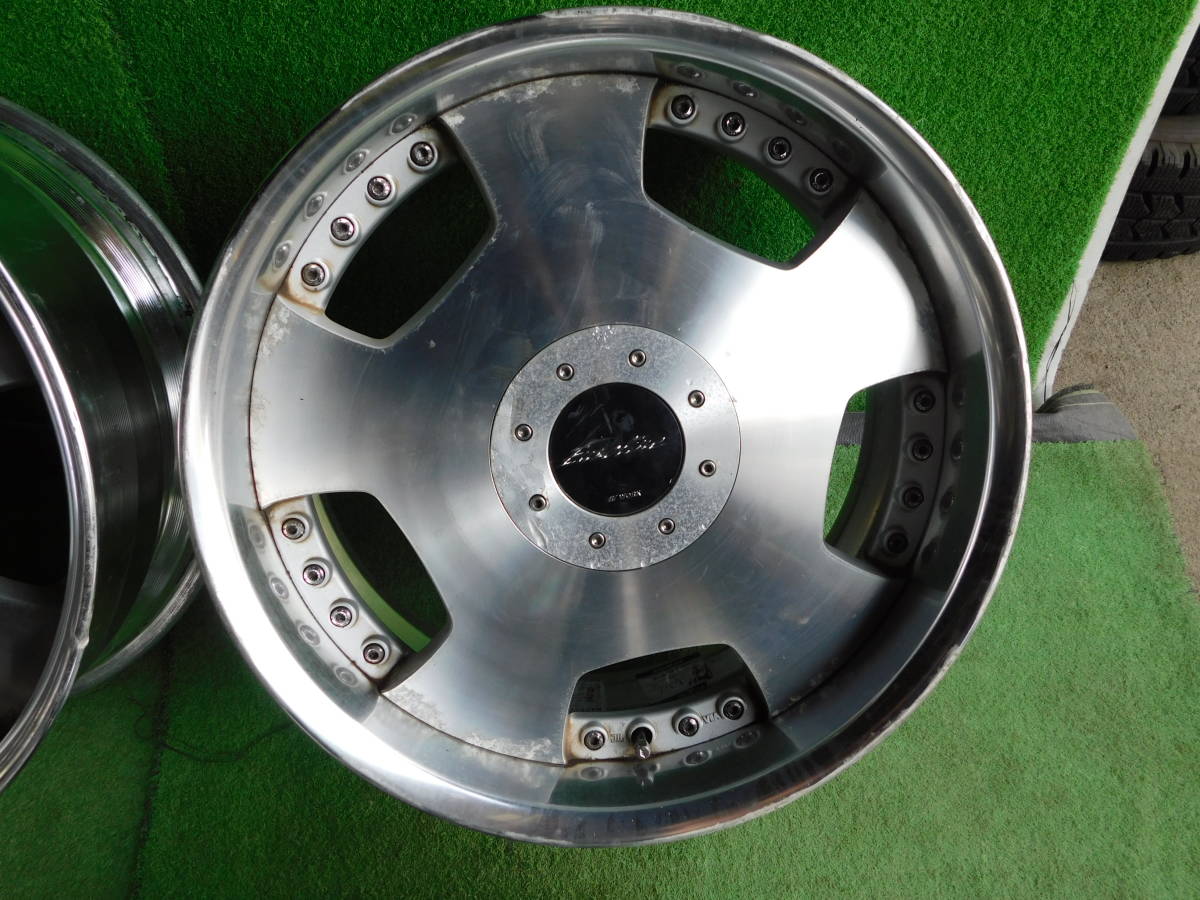 ☆WORK Euroline 19インチ☆19×8.5JJ OFF:+35 PCD:114.3-5H ハブ径