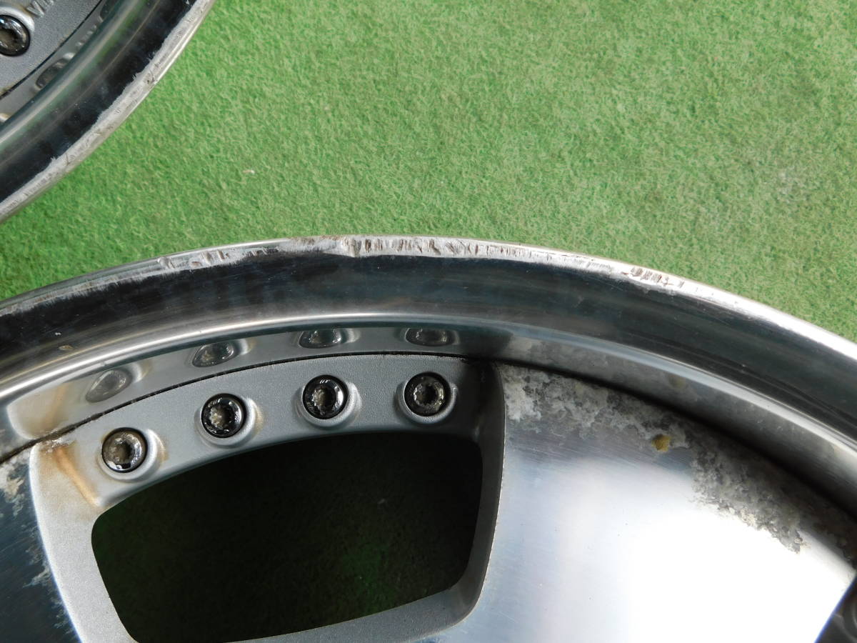 ☆WORK Euroline 19インチ☆19×8.5JJ OFF:+35 PCD:114.3-5H ハブ径
