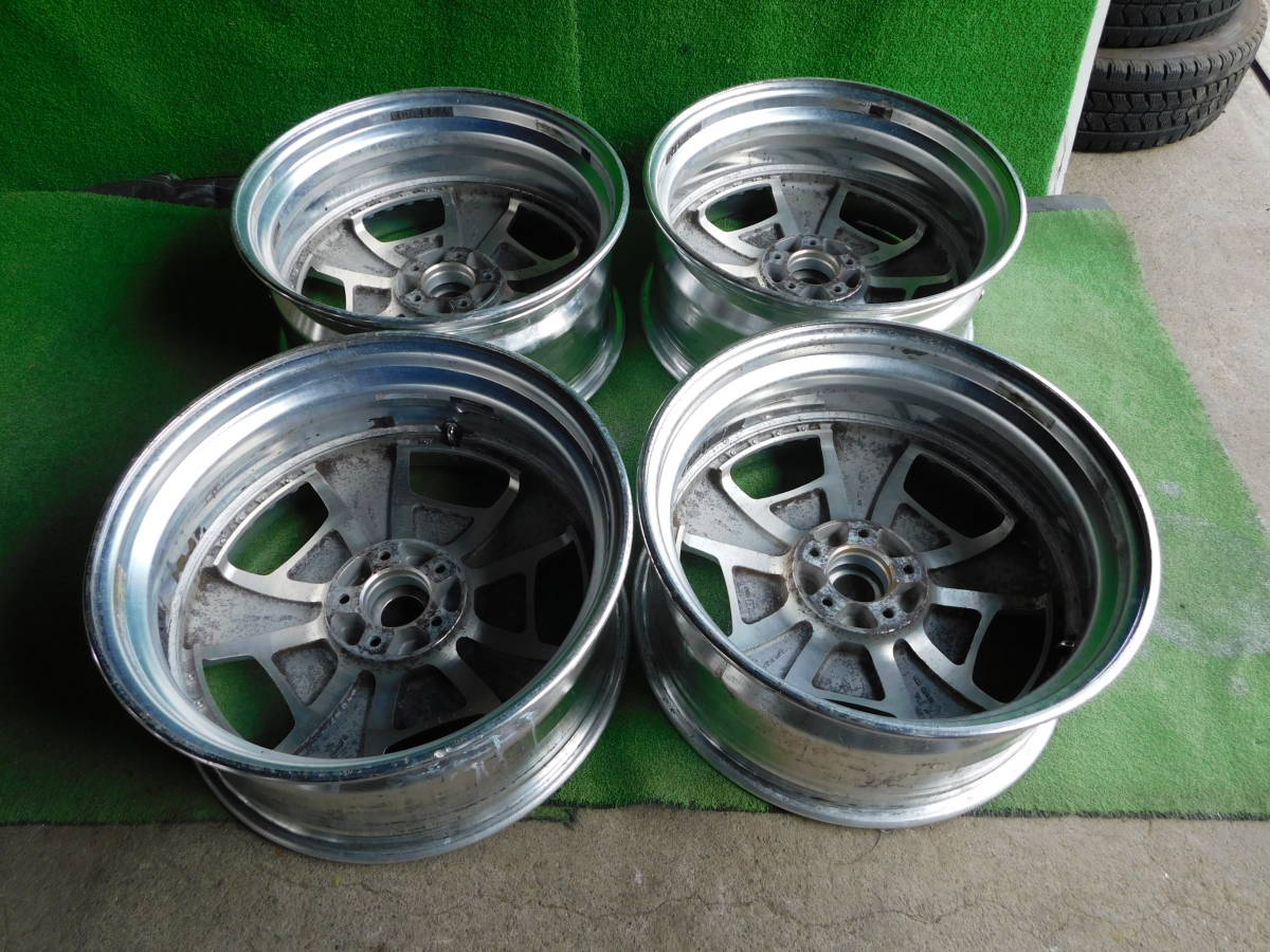 ☆WORK Euroline 19インチ☆19×8.5JJ OFF:+35 PCD:114.3-5H ハブ径