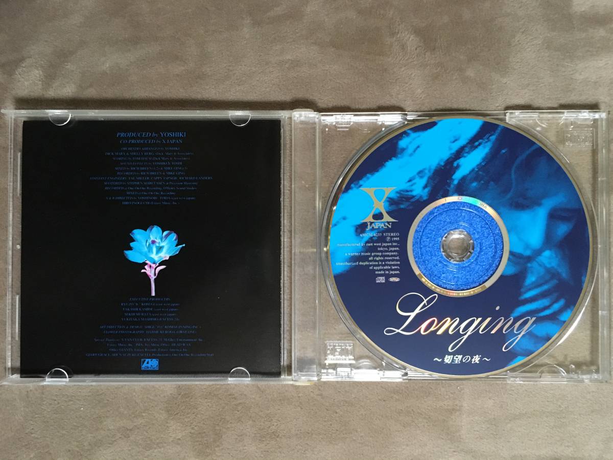 X JAPAN LONGING~切望の夜~ CDシングルヴァージョン/ワーナー X JAPAN LONGING~切望の夜~ CDシングルヴァージョン/ワーナー