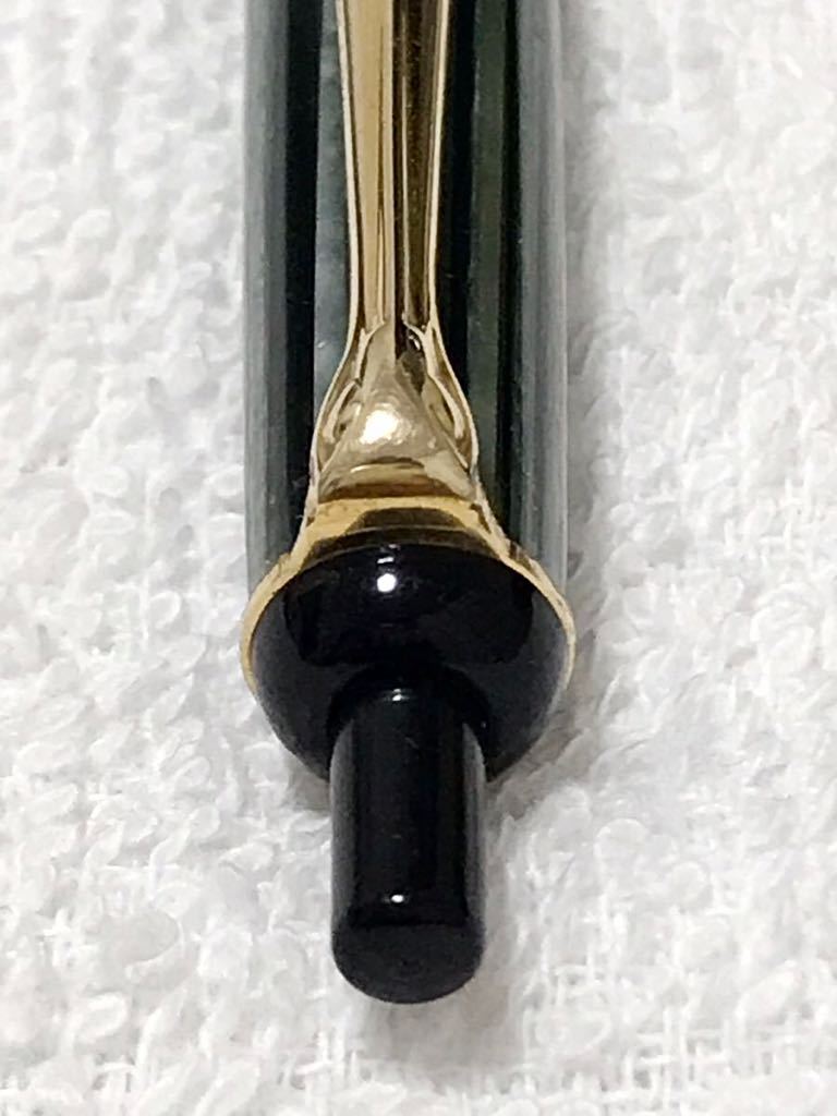 K801 アンティーク　ペリカン ボールペン　355　緑縞