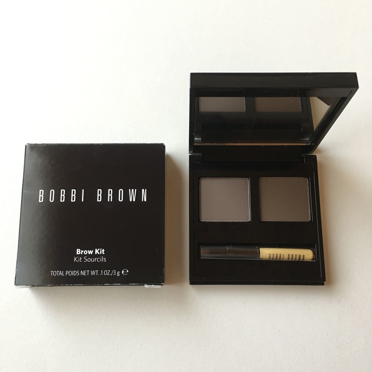 BOBBI BROWN ボビイブラウン ブローキット アイブロウ 03 サドル マホガニー