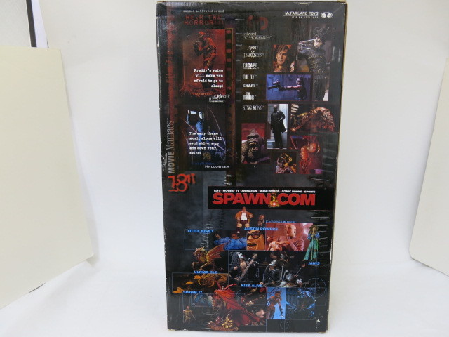 エルム街の悪夢　フレディ・クルーガ　Freddy Krueger　MOVIE Maniacs　SPAWN.COM 　Mcfarlane TOYS　マクファーレン トイズ