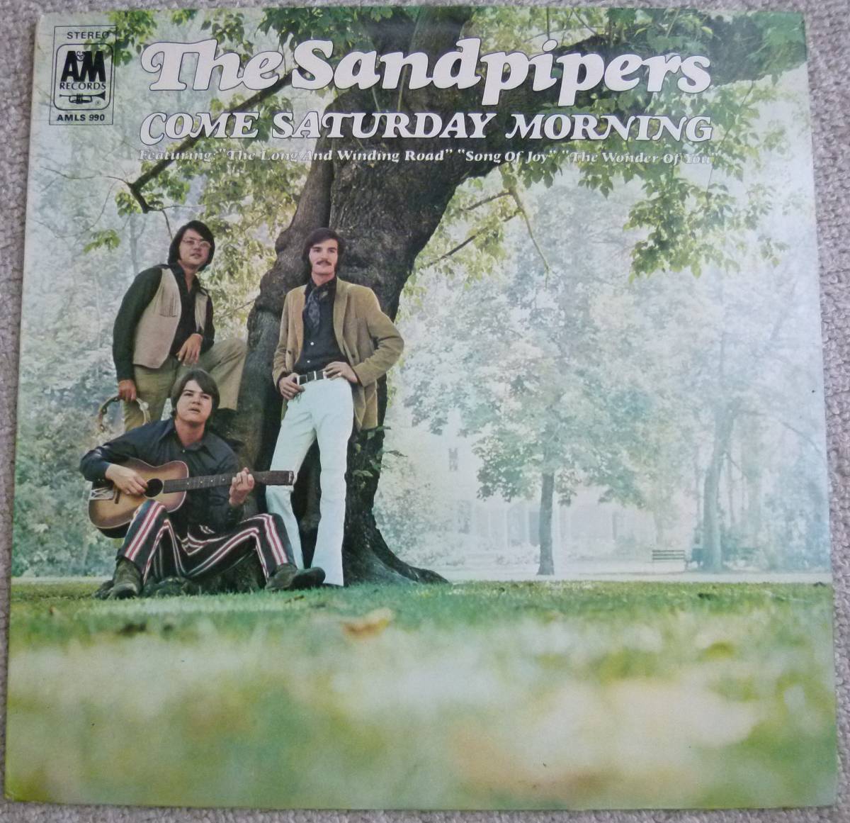 【視聴】The Sandpipers『Come Saturday Morning』LP Soft Rock ソフトロック Roger Nichols ロジャニコ名曲「The Drifter」の絶品カバー!!_画像1