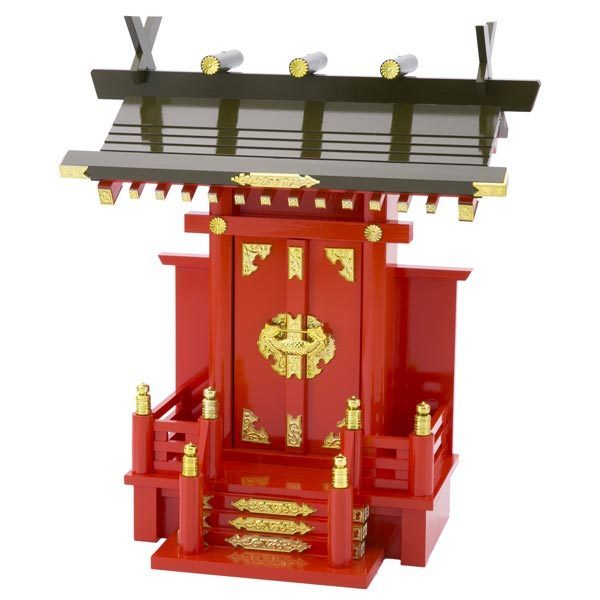 国産神棚 稲荷一社神棚 雅 日本製 稲荷神明 国産神棚 稲荷一社神棚 雅 日本製 稲荷神明