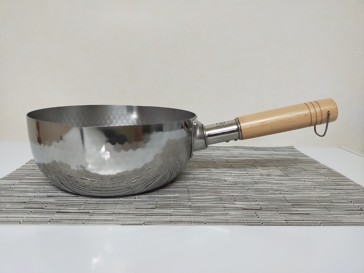 日本製　ステンレス雪平鍋20cm　燕三条製造