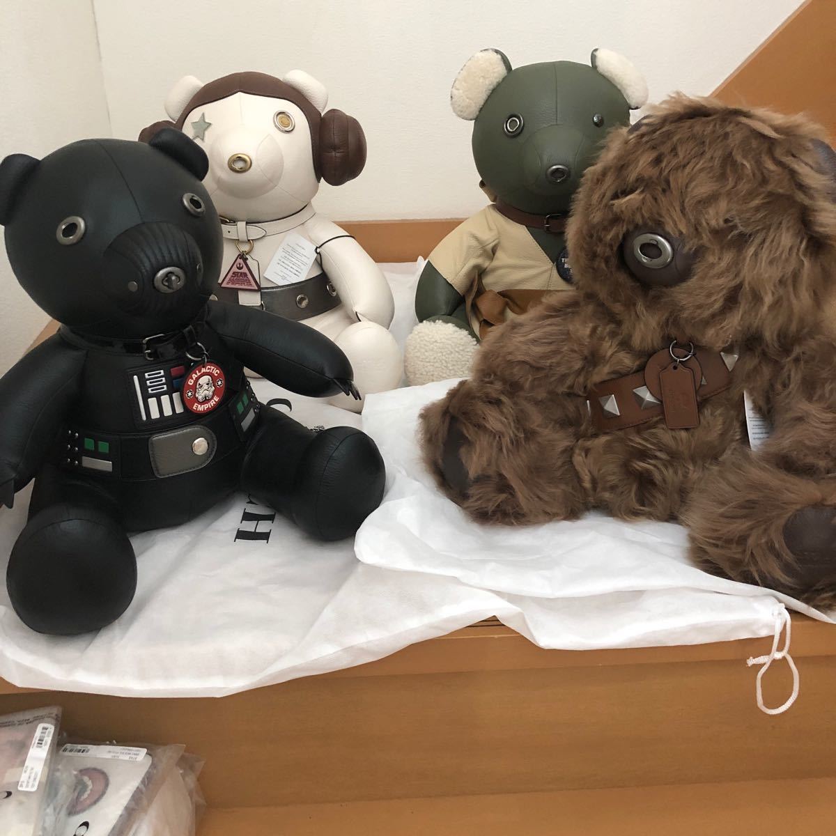 COACH スターウォーズ コラボ レイア姫 ベア ぬいぐるみ horizonte.ce