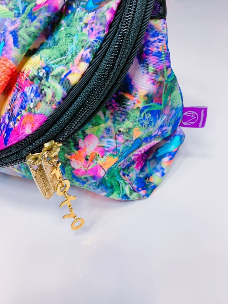 レスポートサック LeSportsac 蜷川実花 ニナデジ ショルダーバッグ バッグ mika 鞄 コラボ 限定 レスポ フラダンス ハワイ 絵画 ハワイアン_画像7