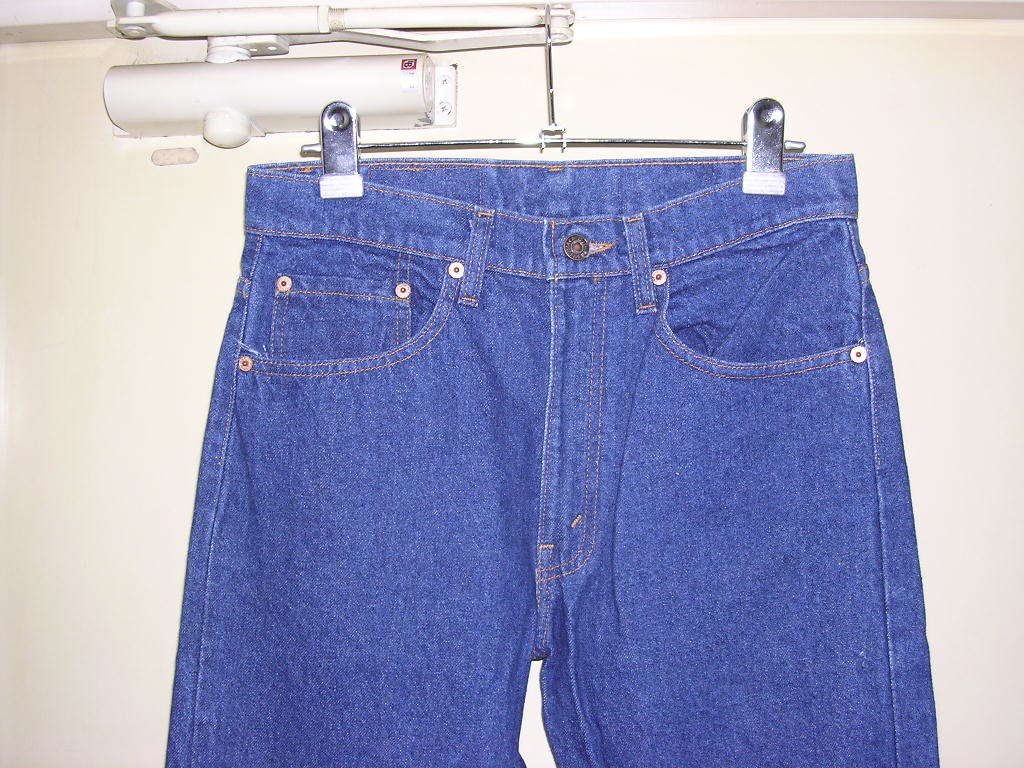 美品 90s 00s USA製 リーバイス Levis 505 デニムパンツ 31/32 濃紺 vintage old 501 ジーンズ_画像2