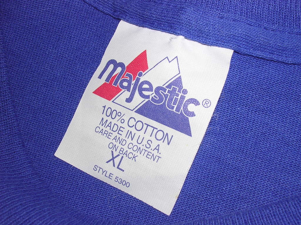 美品 90s USA製 Majestic MLB Chicago Cubs #21 SOSA Tシャツ XL vintage old カブス サミー ソーサ ナンバリングの画像9