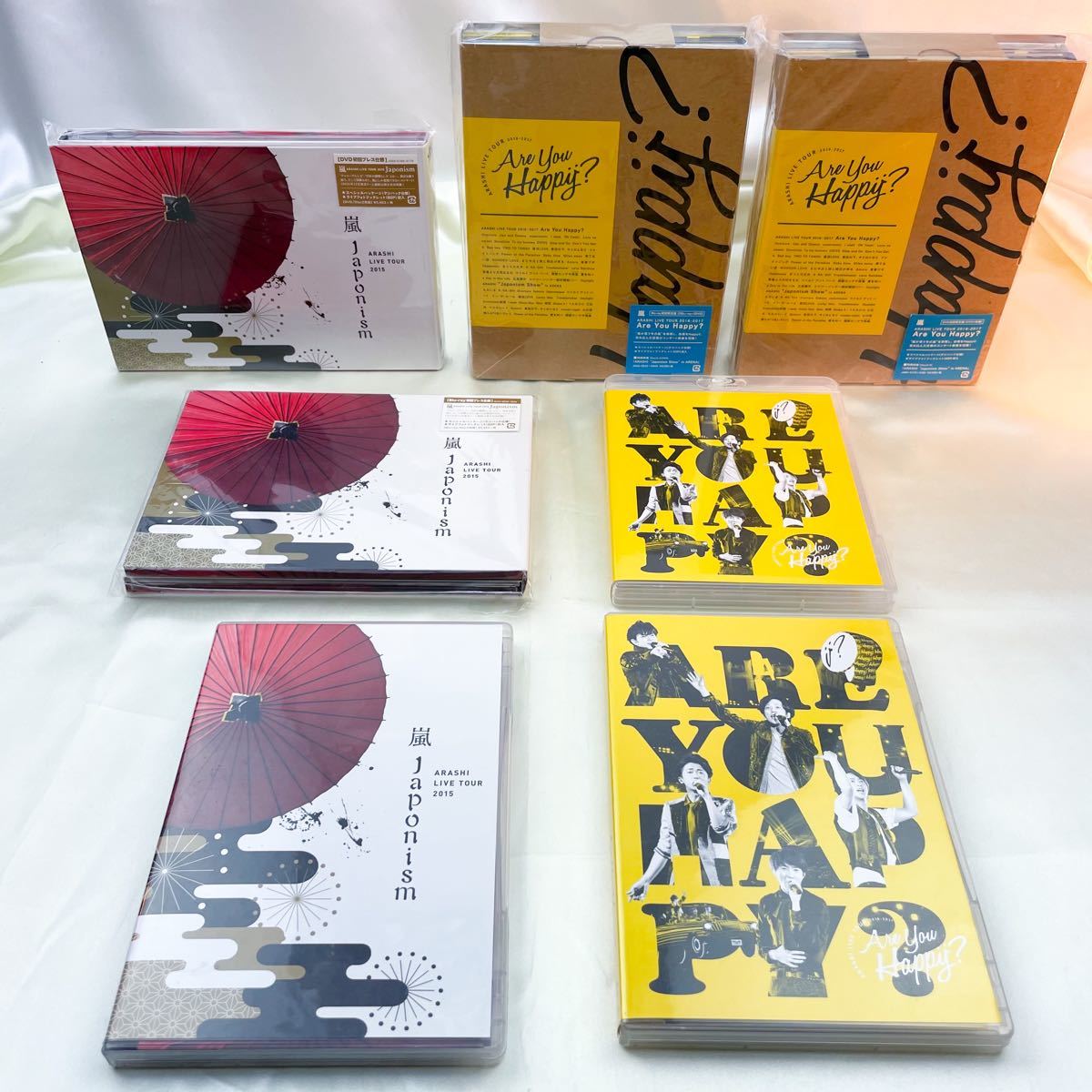 人気の春夏 〈バラ対応〉嵐 初回限定盤 8点セット ライブDVD 邦楽